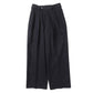 DOUBLE PLEATED TROUSERS ORGANIC COTTON SURVIVAL CLOTH
