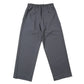 DOUBLE PLEATED EASY TROUSERS ORGANIC WOOL 2/80 TROPICAL