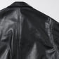 Leather Zip Blouson