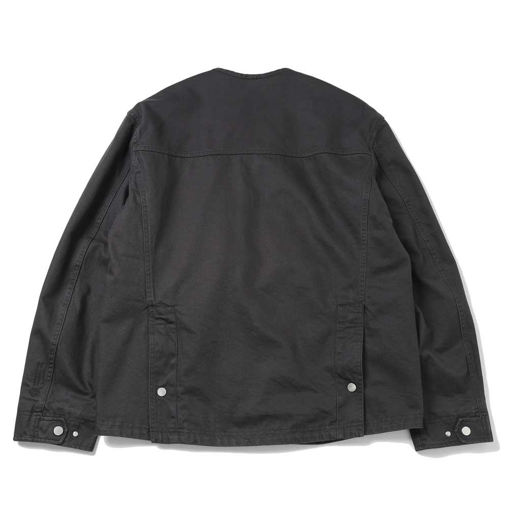 RIDER JACKET COTTON DRILL PIGMENT DYE WITH WINDSTOPPER
