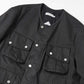 RIDER JACKET COTTON DRILL PIGMENT DYE WITH WINDSTOPPER