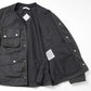 RIDER JACKET COTTON DRILL PIGMENT DYE WITH WINDSTOPPER