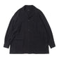 Silk noil dot shirt jacket
