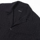 Silk noil dot shirt jacket