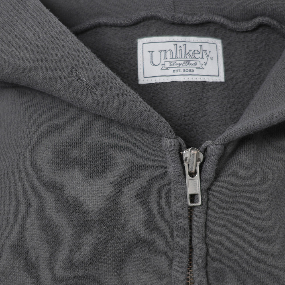 Unlikely Raglan Zip Hoodie