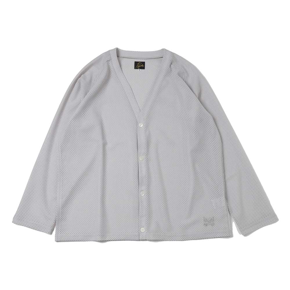 NEEDLES(ニードルズ)V-Neck Cardigan - Geometric Raschel Lace (SX434