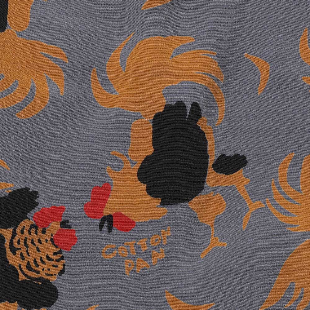 ROOSTER L/S レーヨンシャツ Shawn