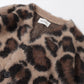 JAGUAR JACQUARD CARDIGAN NATURAL COLOR ALPACA