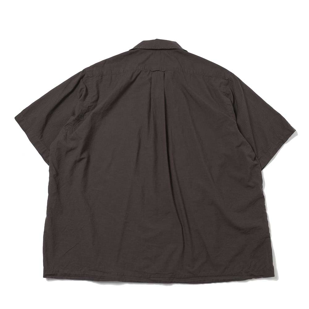HERILL（ヘリル） Lawn Check Open Collar Shirts 26-050-HL-8090-10