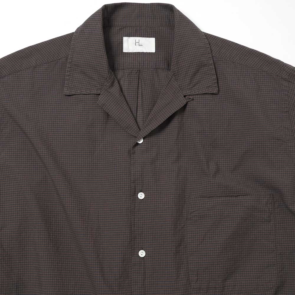 HERILL Lawn Check Open Collar Shirt 26-050-HL-8090-10 (26-050-HL