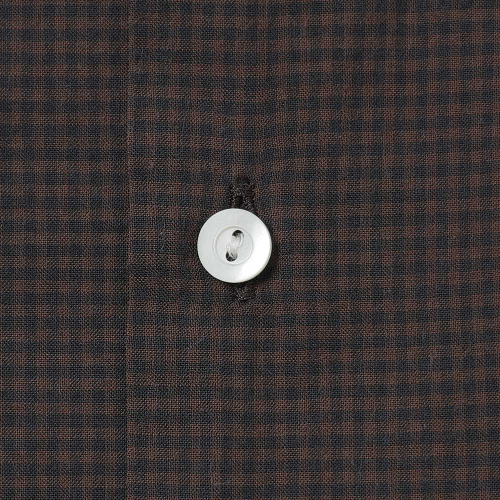 Lawn Check Open Collar Shirts