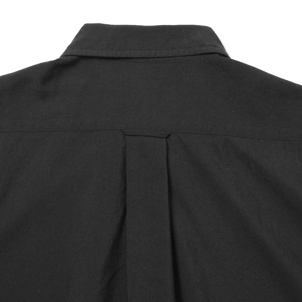 Silk Cotton Nep Open Collar Shirts