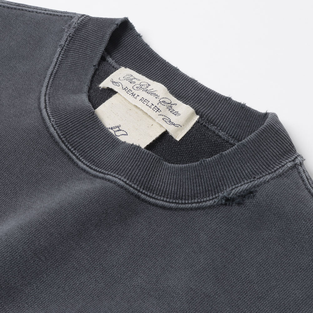 Double SP processed fleece crew (PLAY DEEP)