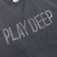 Double SP processed fleece crew (PLAY DEEP)