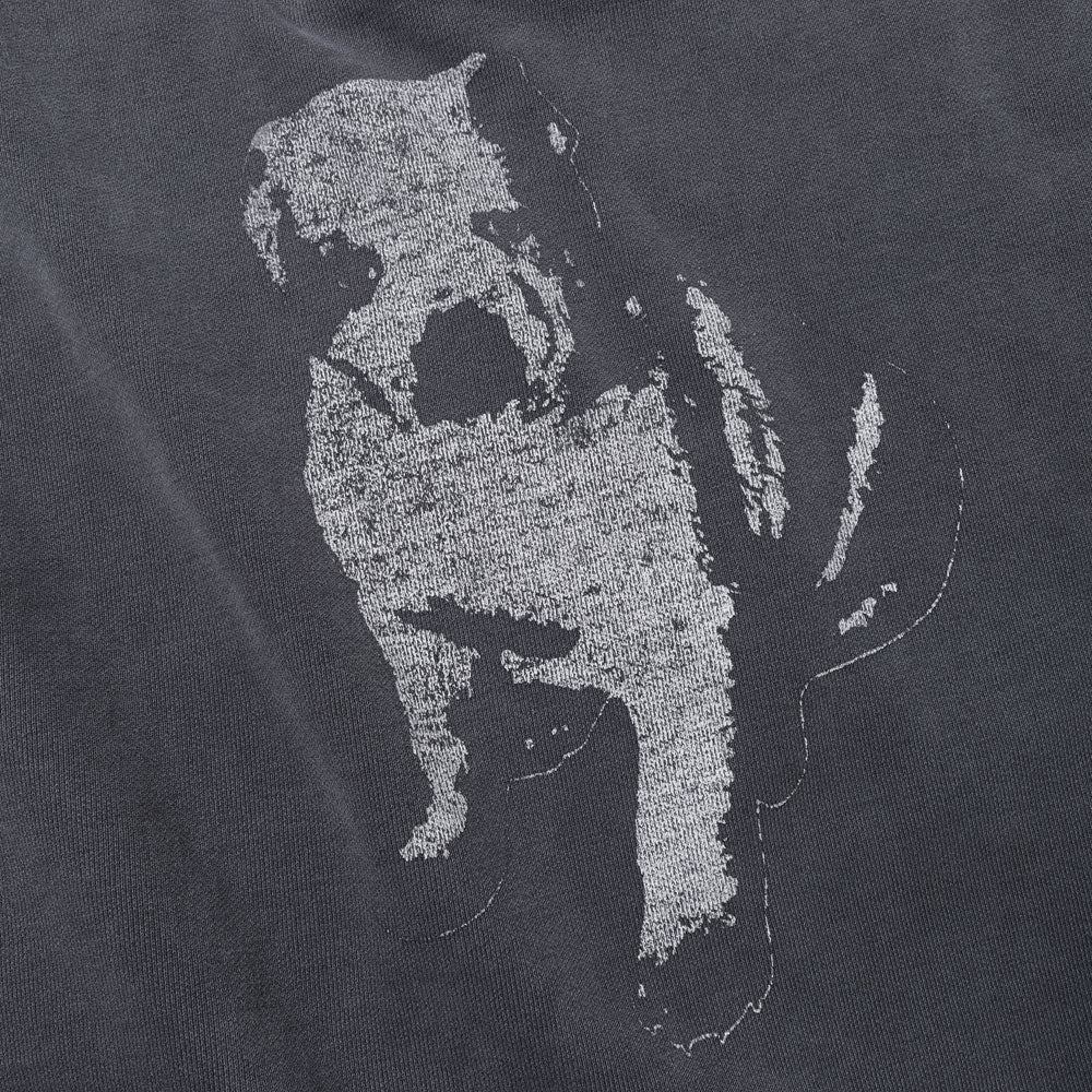 Double SP processed fleece crew (PLAY DEEP)