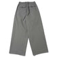 TRIPLE PLEATED WIDE TROUSERS ORGANIC COTTON SURVIVAL CLOTH