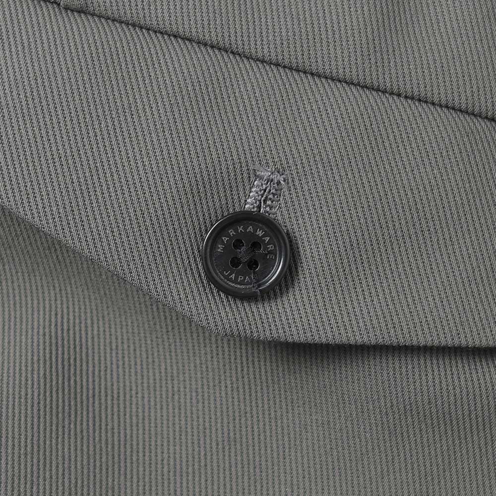 TRIPLE PLEATED WIDE TROUSERS ORGANIC COTTON SURVIVAL CLOTH