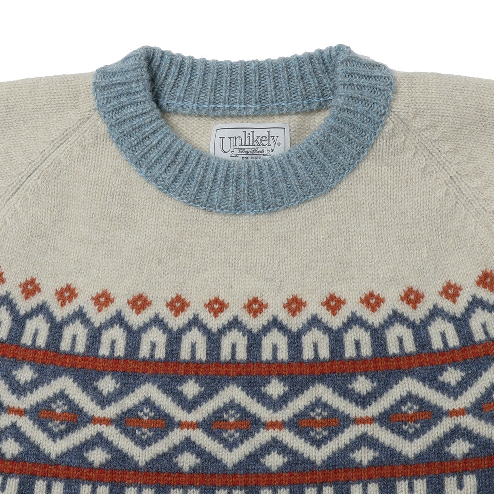 Unlikely Fair Isle Snowflake 10/17 front