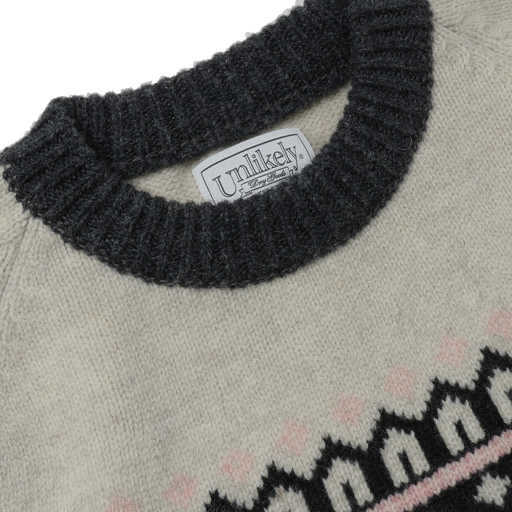 Unlikely Fair Isle Snowflake 10/17 front