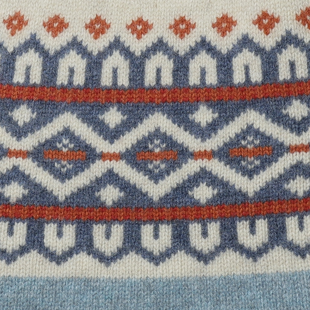 Unlikely Fair Isle Snowflake 10/17 front