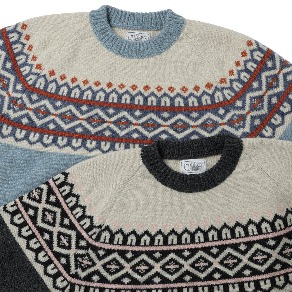 Unlikely Fair Isle Snowflake 10/17 front