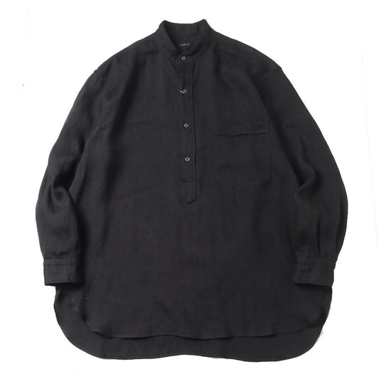 Linen W Cross Pullover Shirt
