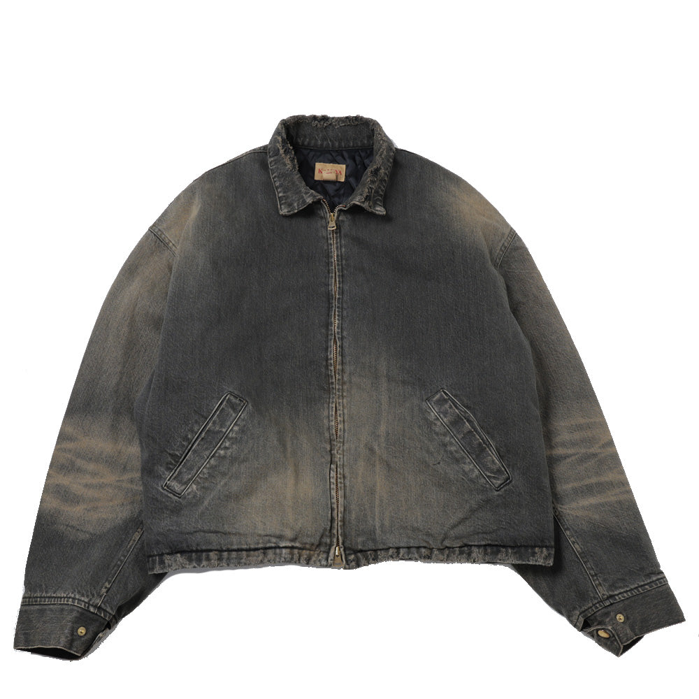 Denim Work Blouson (BLACK)