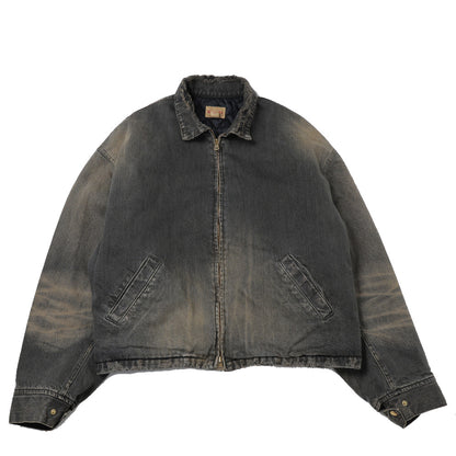 Denim Work Blouson (BLACK)
