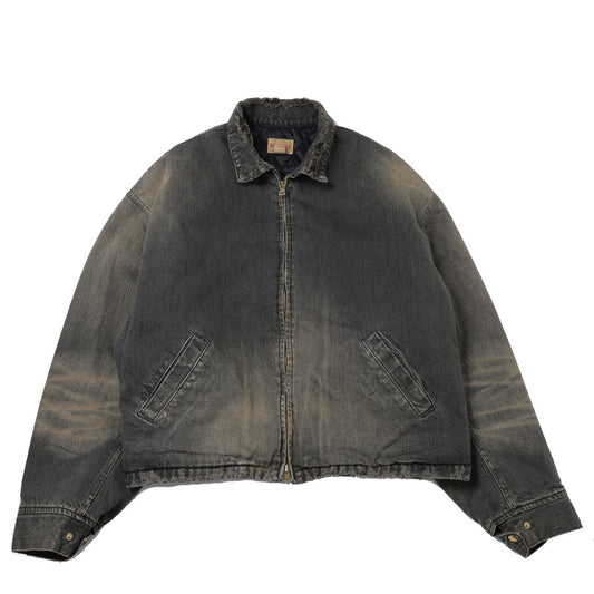 Denim Work Blouson (BLACK)