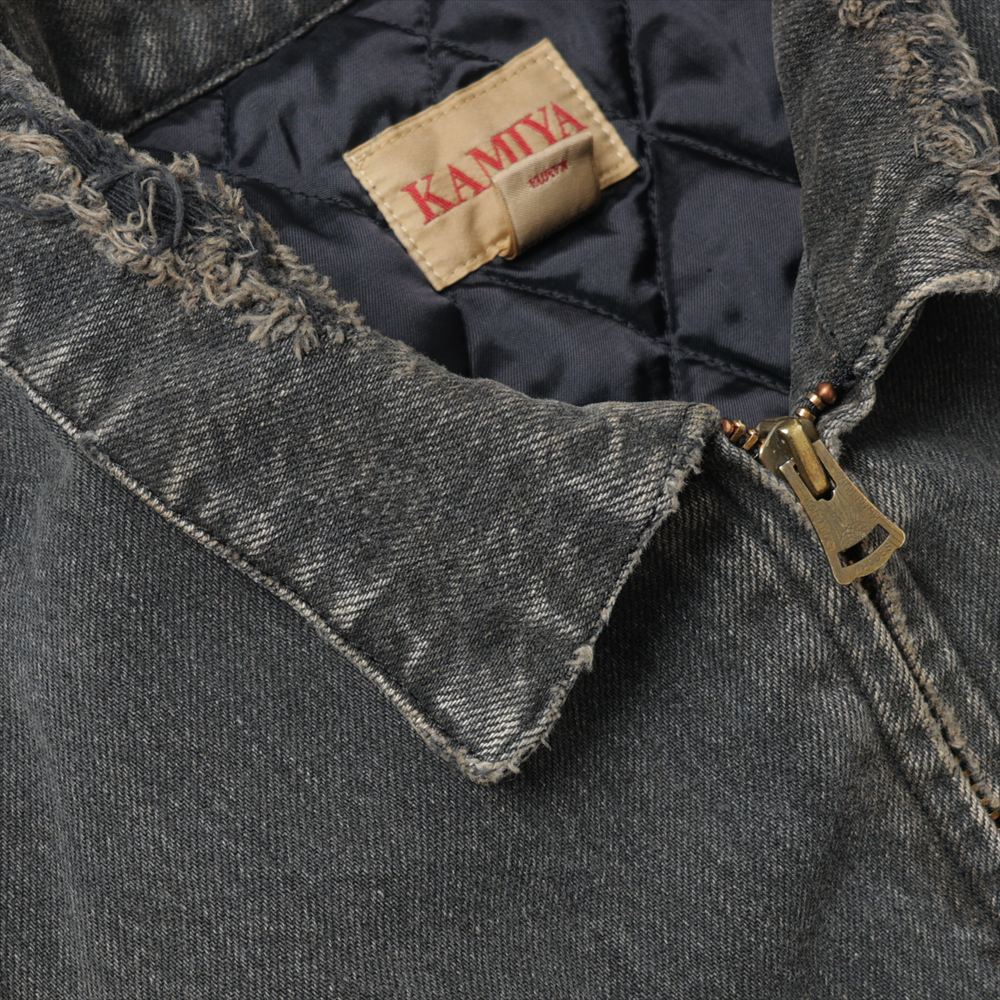 Denim Work Blouson (BLACK)