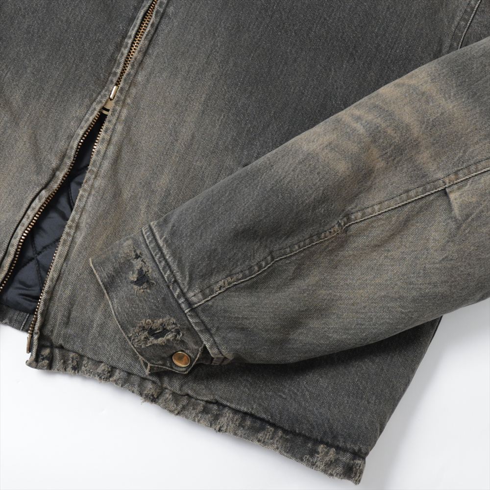 Denim Work Blouson (BLACK)