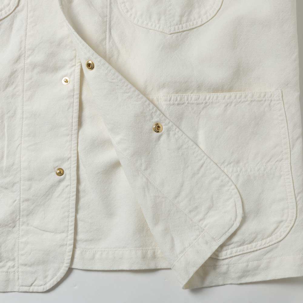 WOOL COTTON LINEN OX WORK JACKET