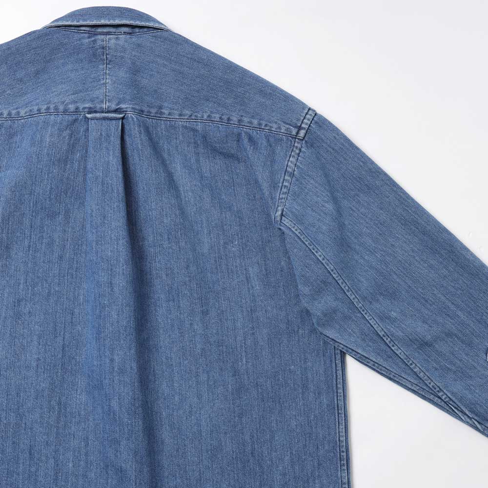 DESCENDANT (ディセンダント) ALLEN DENIM LS SHIRT 261WVDS-SHM02