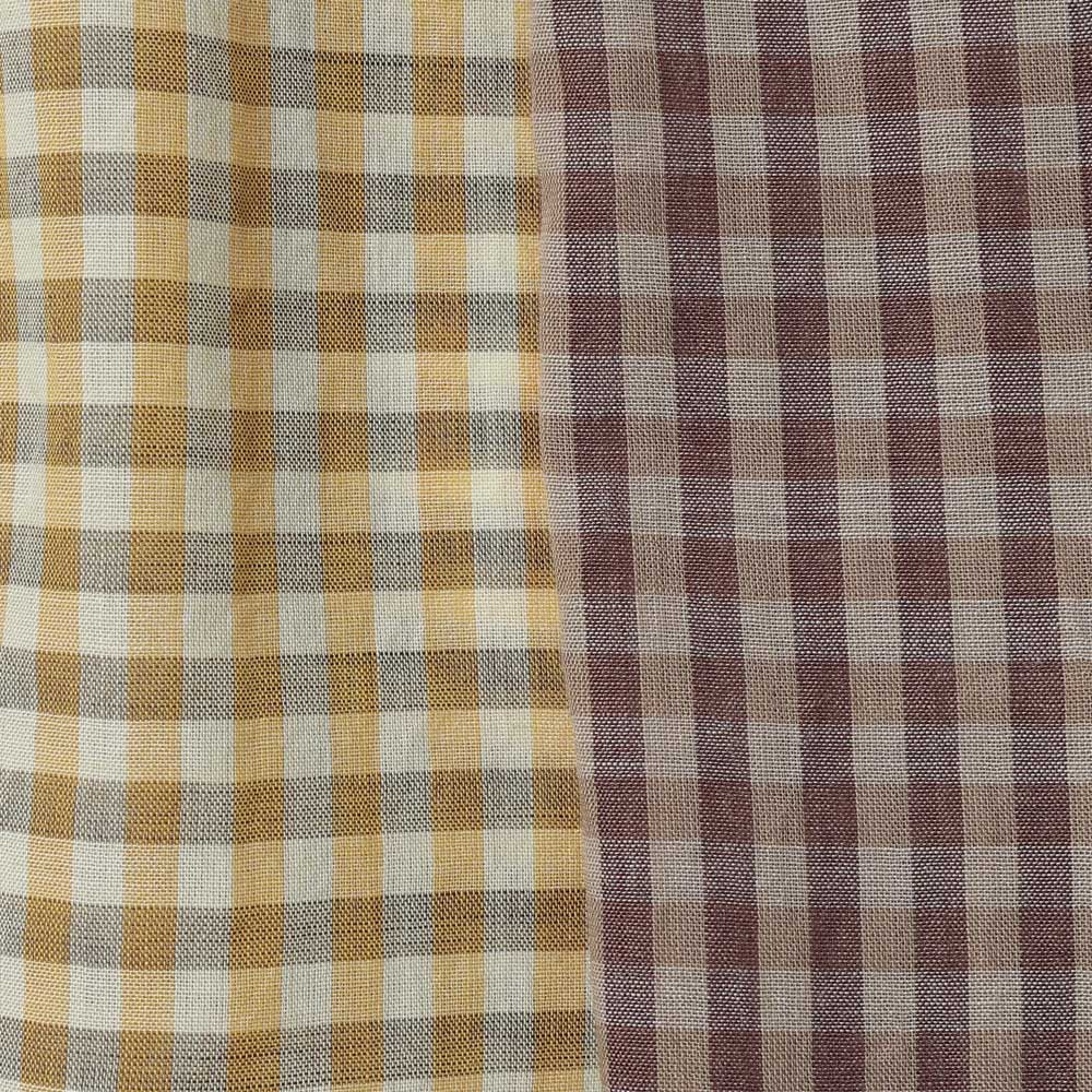 AURALEE) AIRY LIGHT COTTON CHECK BIG SHIRT (A26SS01GC) | AURALEE