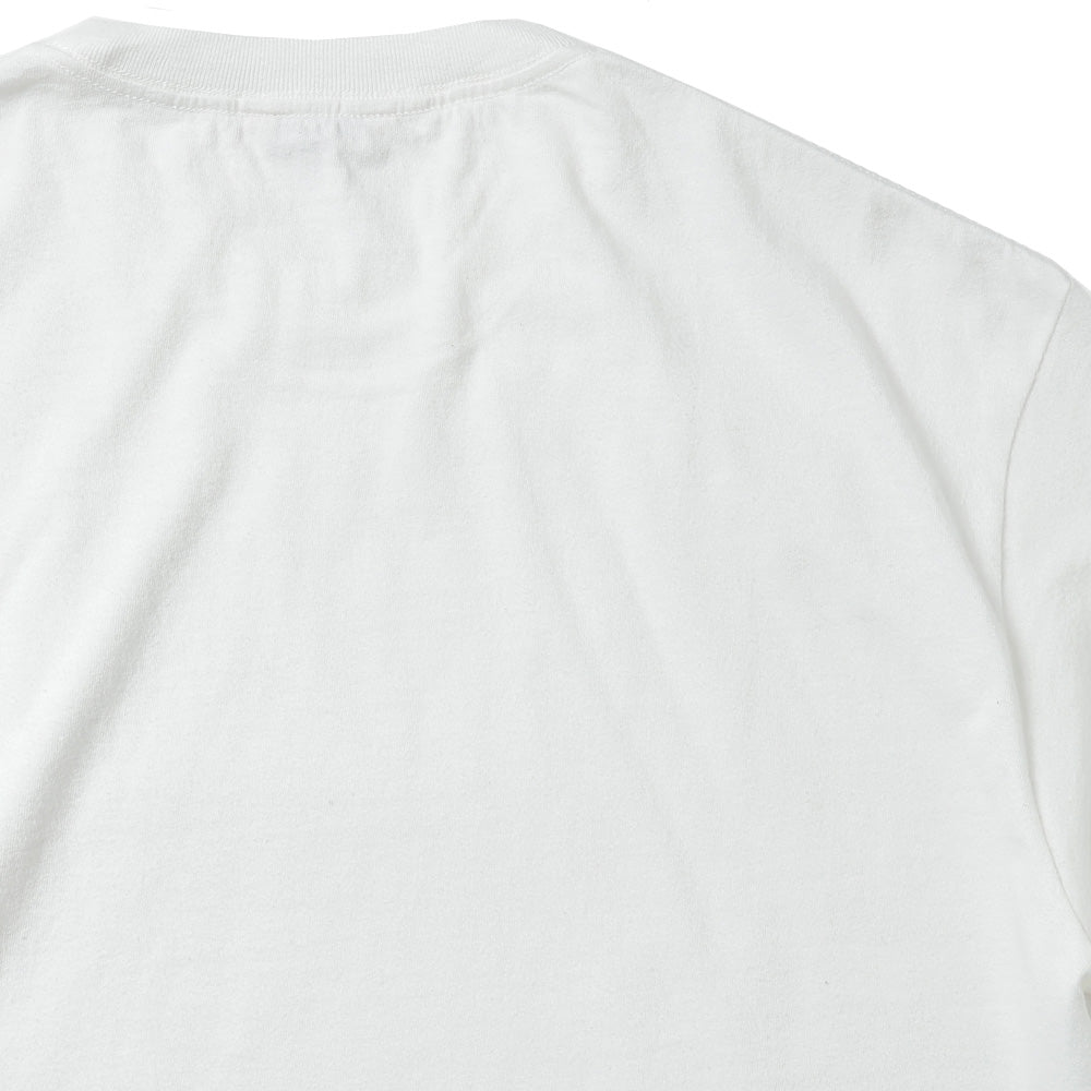 BRUSHED ORGANIC COTTON JERSEY L/S TEE