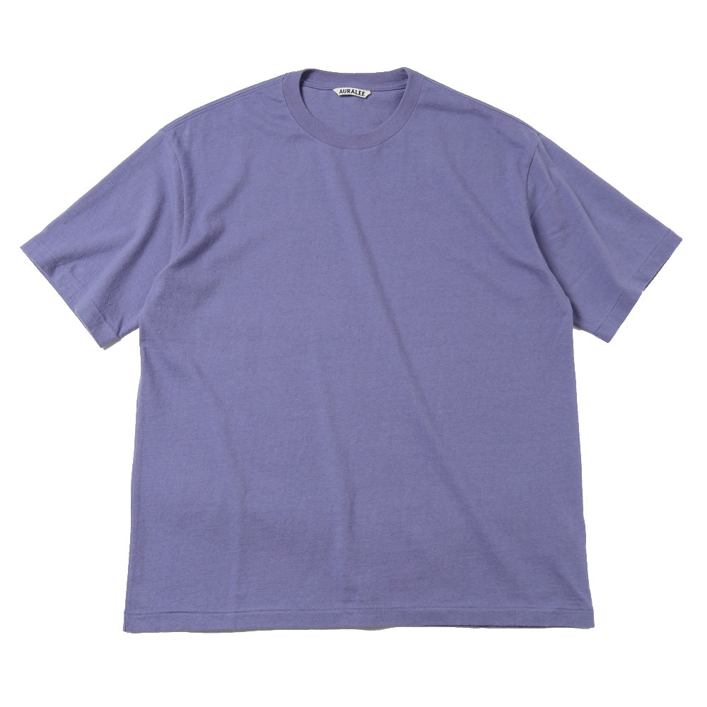 BRUSHED ORGANIC COTTON JERSEY TEE