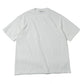 BRUSHED ORGANIC COTTON JERSEY TEE
