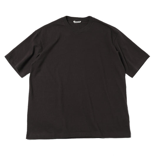 BRUSHED ORGANIC COTTON JERSEY TEE