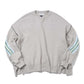 ZIPPER RIB SWEAT