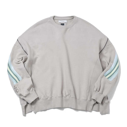 ZIPPER RIB SWEAT