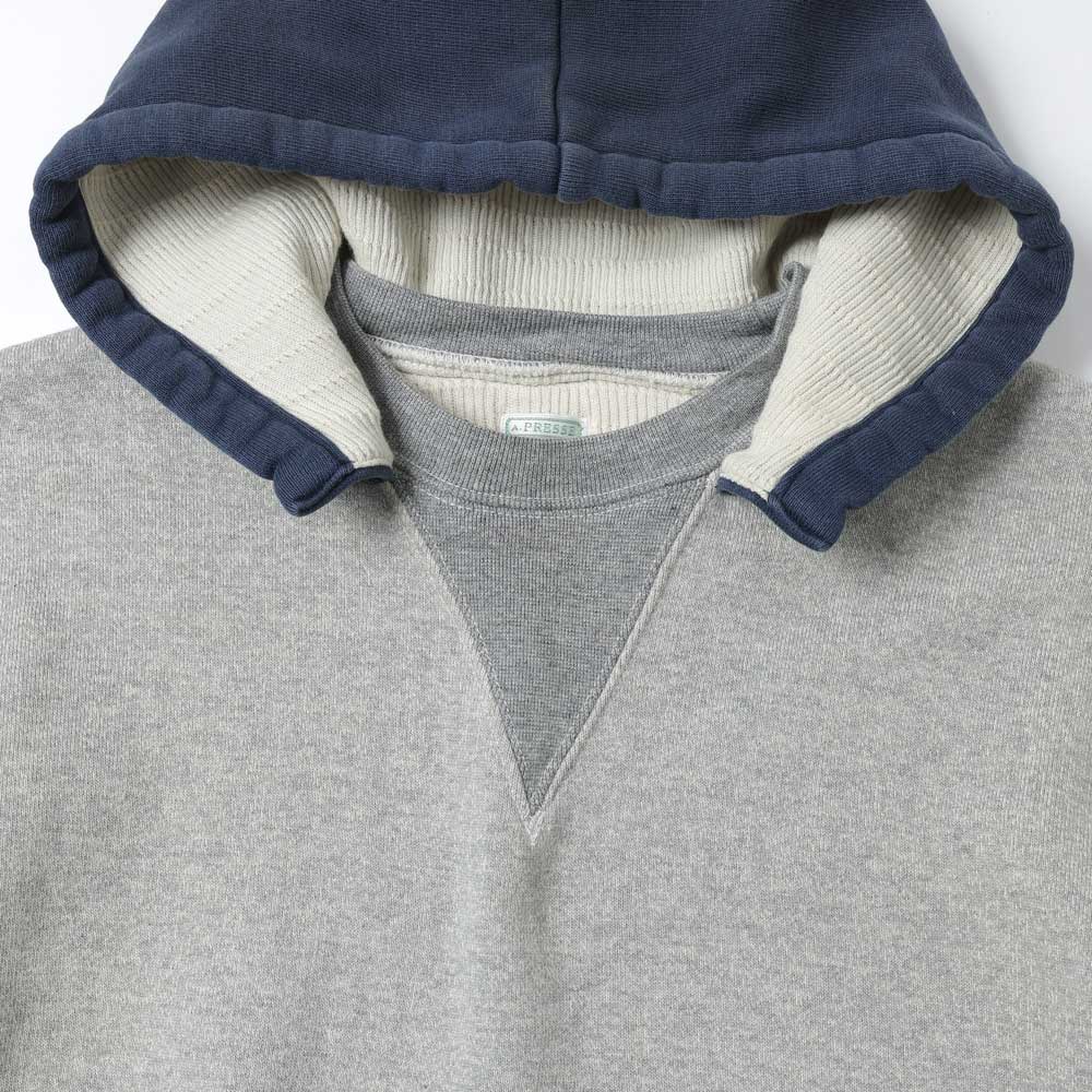 A.PRESSE (ア プレッセ) Vintage Attached Hood Sweat Parka 26SAP-05