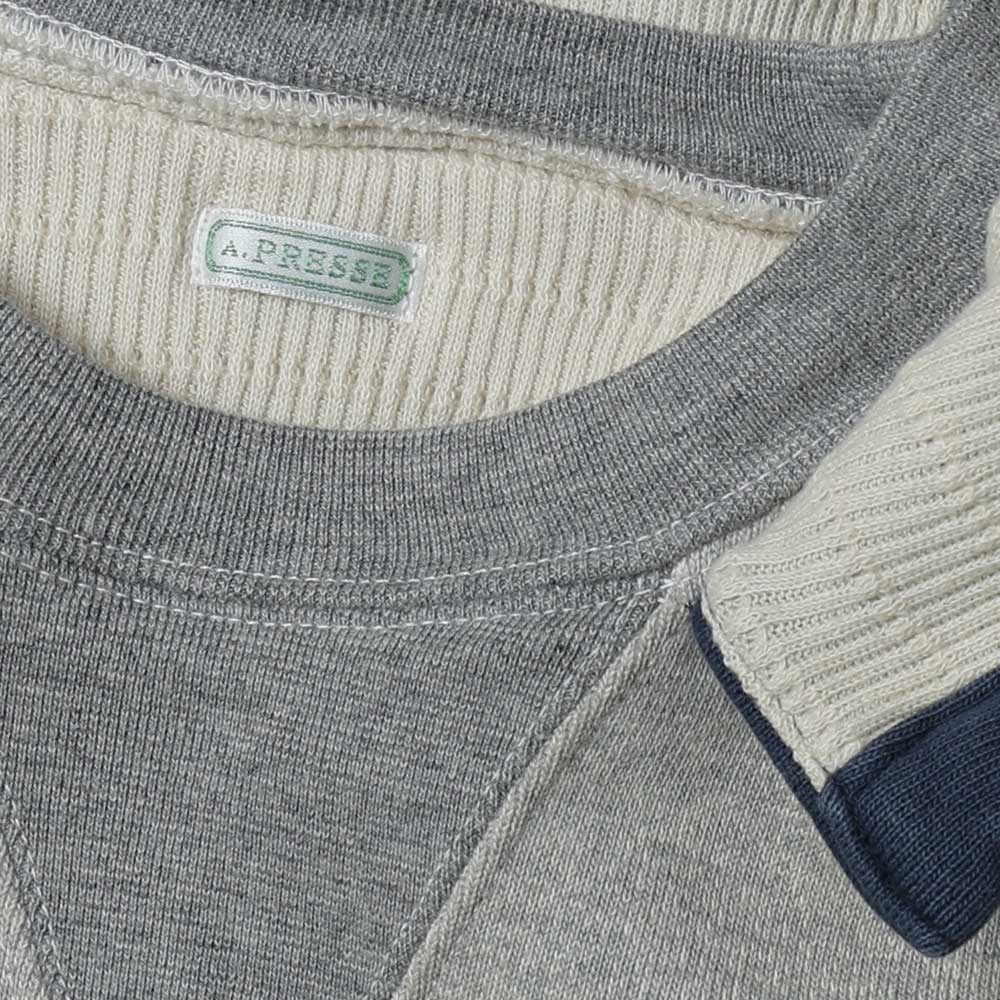 Vintage Attached Hood Sweat Parka