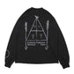 OVERSIZED GARMENT DYE L/S T-SHIRT(DANCE)