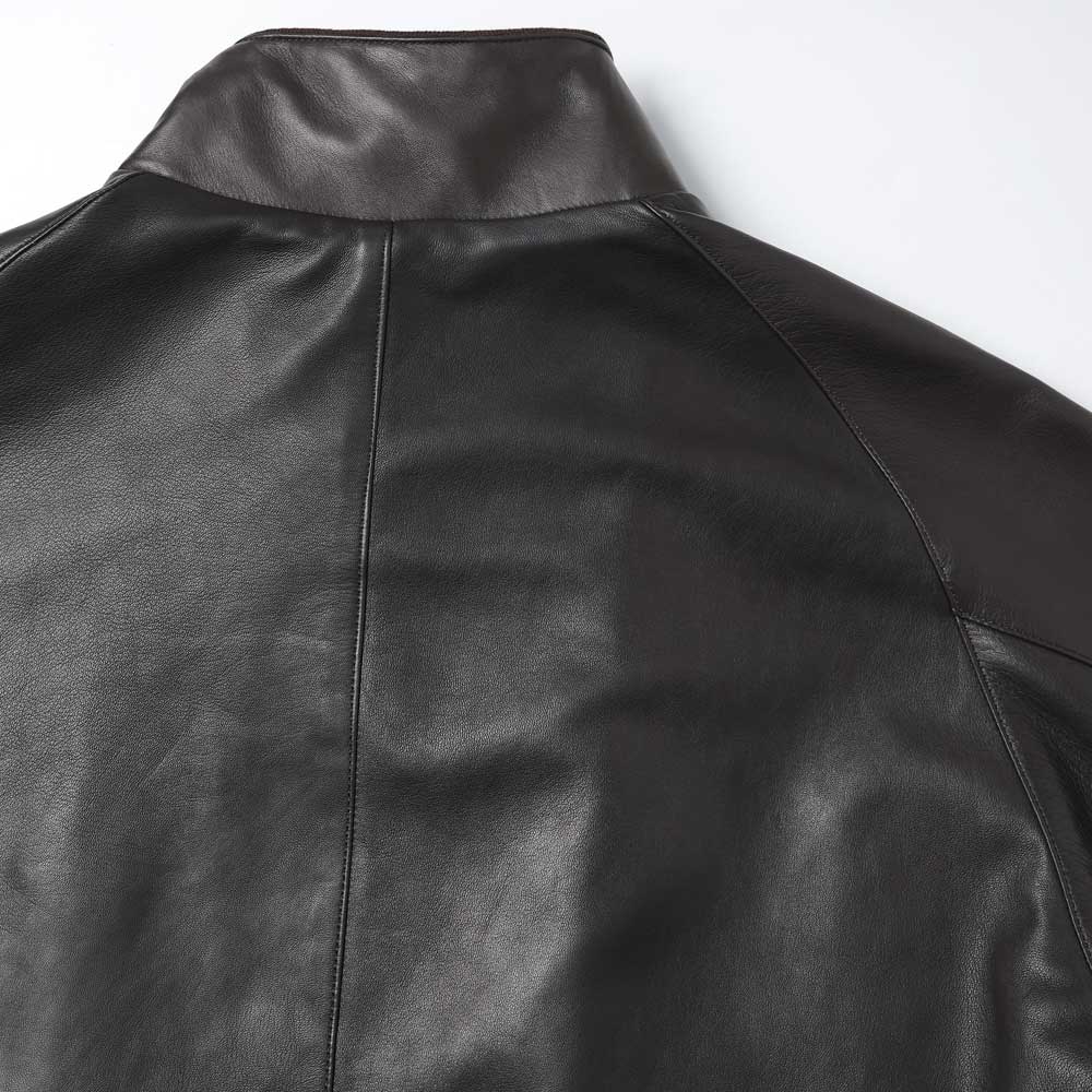 A.PRESSE Leather Driving Jacket 26SAP-01-02 (26SAP-01-02) | A