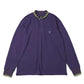 Shawl Collar L/S Polo - Cotton Pique