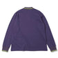 Shawl Collar L/S Polo - Cotton Pique