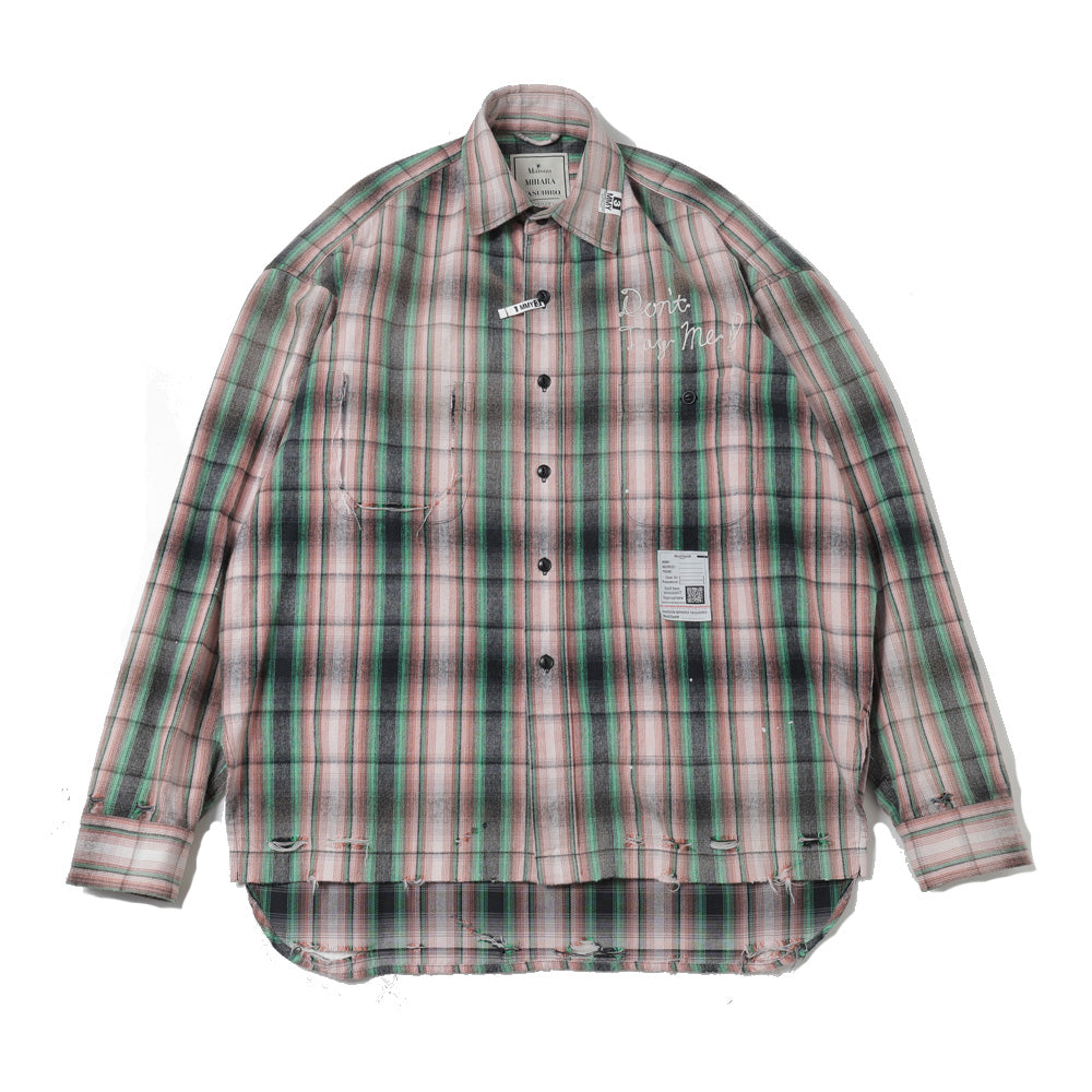 VINTAGE LIKE CHECK L/S SHIRTS