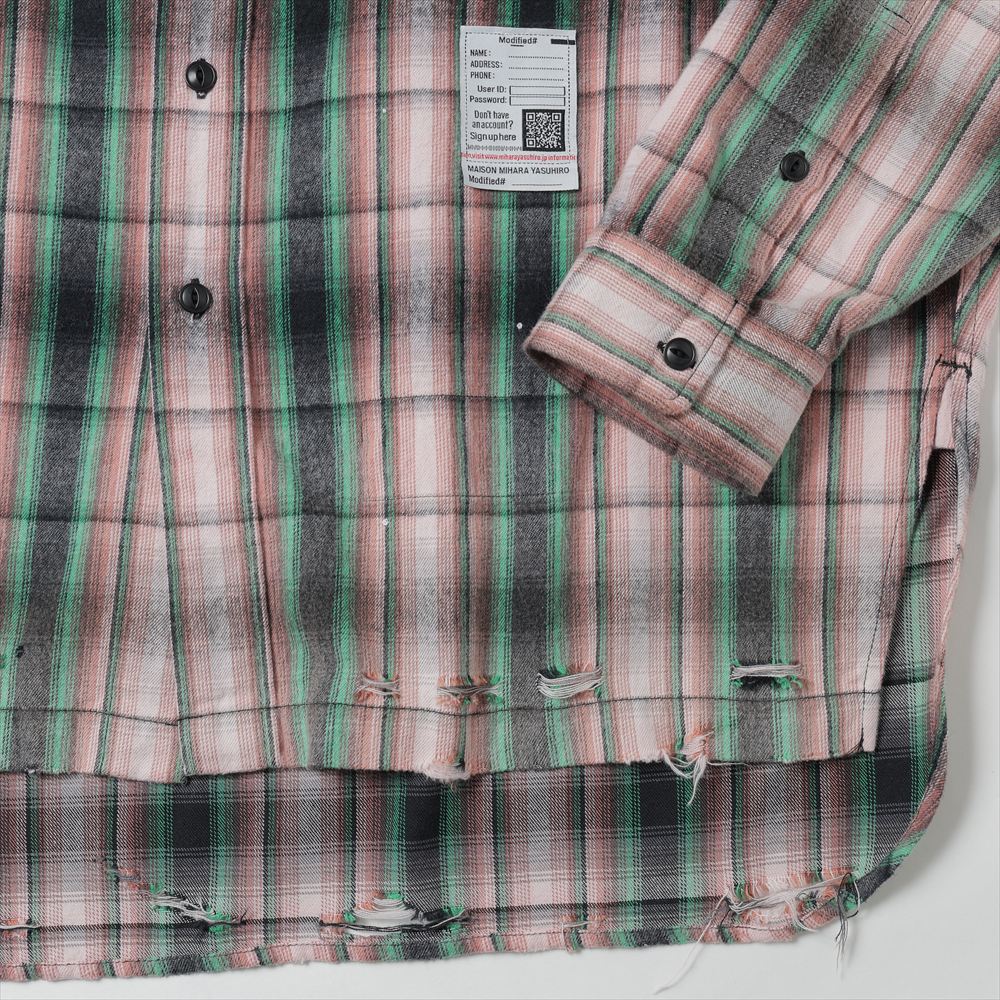 VINTAGE LIKE CHECK L/S SHIRTS