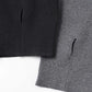 HIGH NECK LONG SLEEVE TEE - 26/1 BD Micro Waffle -