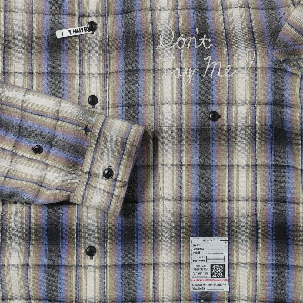 Maison MIHARA YASUHIRO(メゾンミハラヤスヒロ) - VINTAGE LIKE CHECK